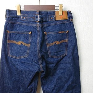 Nudie Jeans FAST FREDDY ヌーディージーンズ ワイド バギーフィット デニムパンツ ジーンズ シンチバック イタリア製 W29 L32