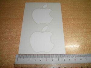 ◆一撃落札 Apple 純正ロゴシール iPad 2/3 の付属品 2枚SET
