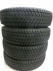 K15-1924 深溝 ジムニー 中古スタッドレスタイヤ ブリヂストン BLIZZAK DM-V2 175/80R16 91Q (4本)