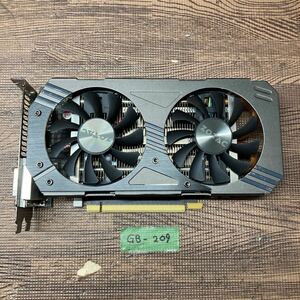 GK 激安 GB-209 グラフィックボード ZOTAC NVIDIA GeForce GTX 960 2GB 128BIT GDDR5 ZT-90302-10M 認識.画像出力のみ確認 中古品 同梱可能