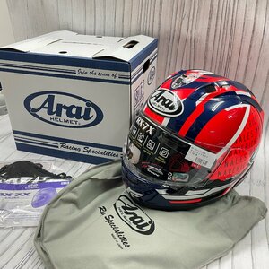 m002 A1(100) 1円～ 新品 未使用 Arai アライ RX-7X MAVERICK GP5 マーベリックGP5 57.58cm フルフェイス バイク ヘルメット