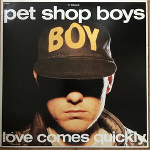 12’ Pet shop boys-Love comes quickly