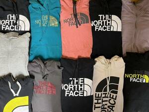  USA古着卸 ノースフェイス パーカー MIX 11枚セット まとめ売り 1円スタート 卸売り アメリカ古着 THE NORTH FACE スウェット　アウトドア