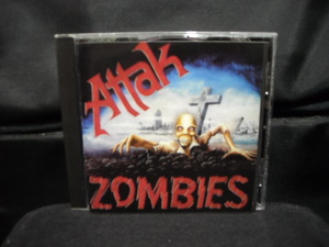 輸入盤CD/ATTAK/アタック/ZOMBIES/80年代UKハードコアパンクHARDCORE PUNK