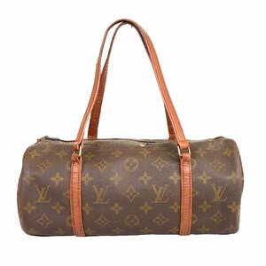 【1円～】ルイヴィトン Louis Vuitton バッグ ハンドバッグ ボーリングバッグ モノグラム パピヨン30 M51365 ブラウン 中古