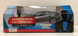 未使用! JAMES BOND 007 ラジコンカー ASTON MARTIN V12 VANQUISH アストンマーティン・ヴァンキッシュ ※外箱ダメージ有 ジェームズボンド