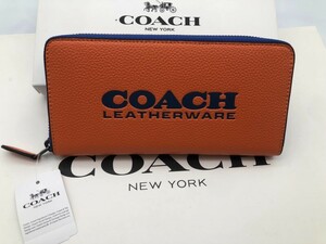 コーチ COACH 長財布 財布 ロングウォレット レザー レディース財布 メンズ 新品 未使用 贈り物C6699 a078