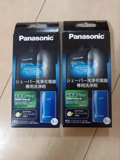 Panasonic シェーバー洗浄液 ES-4L03  2箱6袋