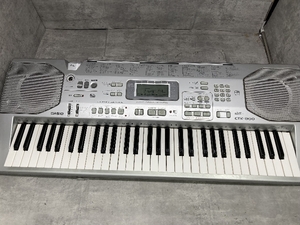 Q3u CASIO カシオ CTK-800 ベーシックキーボード シルバー ジャンク現状品 動作未確認 ピアノ