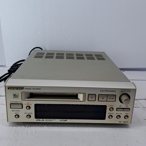 【通電確認済】ONKYO MD-105TX MINIDISC RECORDER Stereo Audio オンキョー MD レコーダー ステレオ オーディオ SN45401012