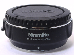 Commlite オートフォーカス マウント アダプター キヤノン EOS レンズ → マイクロフォーサーズ マウント Canon EF - MFT ジャンク品