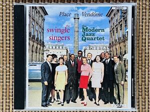 MODERN JAZZ QUARTET and SWINGLE SINGERS／PLACE VENDOME／POLYGRAM (PHILIPS) 824 545-2／西独盤CD／スウィングル・シンガーズ／中古盤