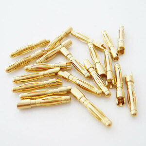 RCTimer 4mm オス コネクター 20pcs バナナ ゴールド コネクター Amass★ホビーショップ青空