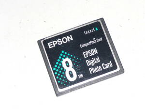 動作保証！EPSON CFカード 8MB