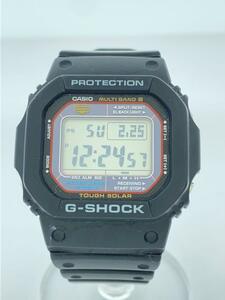 CASIO◆ソーラー腕時計/デジタル/BLK/BLK/GW-M5610-1JF