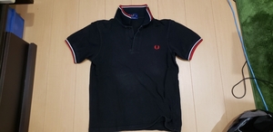 FRED PERRY　フレッドペリー　ポロシャツ　黒　40　中古