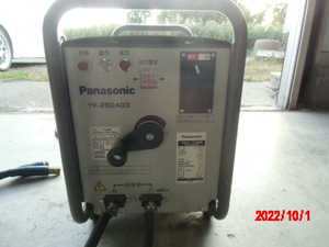 パナソニックPanasonic 200V交流アーク溶接機　YK-250AD3　実働品