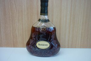 ☆ヘネシー　XO　クリアボトル　750ml　未開栓　保管品　Hennessy　ブランデー　コニャック　【目減り有】