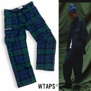 国内正規品 WTAPS 222WVDT-PTM05 JUNGLE COUNTRY TROUSERS M ダブルタップス ジャングル カントリー トラウザー ウール カーゴパンツ02