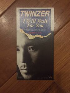 【中古CD】TWINZER★ツインザー★生沢祐一★I Will Wait For You★CDシングル★ZAIN RECORDS★