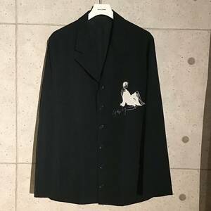 ONtheCORNER ITEM No.811/YohjiYamamoto POURHOMME ヨウジヤマモトプールオム 女優刺繍ジャケット 02ss size:3 アーカイブ ケンタ サエコ 