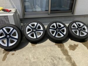 トヨタ　プリウス50 純正ホイール17インチタイヤホイールセット　215/45/R17 PCD100 5穴