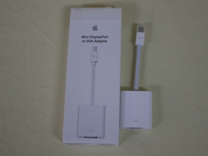 Mini DisplayPort - VGAアダプタ　Apple 中古品