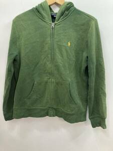 POLO RALPH LAUREN ジップアップスウェットパーカー L 14-16 160/80