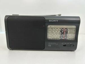 0604-215 0194　ソニー　SONY　ポータブルラジオ　ICF-890V　ブラック　オーディオ機器　動作確認済み