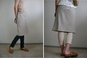 ★YONE　大人用かんたんニットスカート（２サイズづつ記載）の型紙　パターン　大人服　