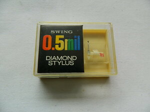 ☆☆【未使用品】SWING 0.5mil DIAMOND STYLUS 日立E H-DS-4T レコード針 交換針