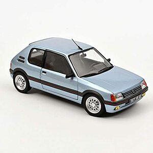 ノレブ 1/18 プジョー 205 GTi 1.6 1988 トパーズブルー