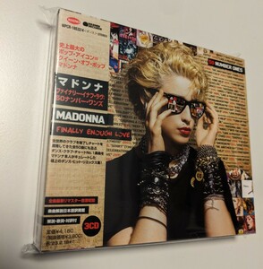 MR 匿名配送 国内盤3CD マドンナ ファイナリー・イナフ・ラヴ 50ナンバー・ワンズ Madonna 4943674355389