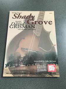 ◆◇デヴィッド・グリスマン マンドリンソロ・スコア・tab/Shady Grove◇◆