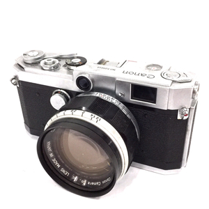 1円 CANON MODEL L2 50mm 1:1.2 レンジファインダー フィルムカメラ マニュアルフォーカス L151533