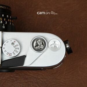 cam-in ソフトシャッターボタン | レリーズボタン 創作型 鉄靴 - CAM9101
