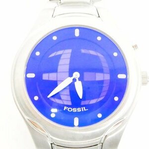 FOSSIL BIG TIC JR-8096　フォッシル ビッグティック　クォーツ　デジアナ　電池交換済〈O1565〉A2