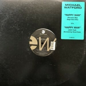 12inchレコード　MICHAEL WATFORD / HAPPY MAN