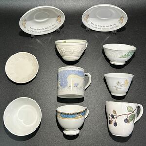 ウェッジウッド ノリタケ ティーカップ 小皿 ソーサー など 不揃い おまとめ Noritake WEDGWOOD 洋食器 （040201 