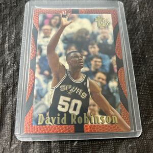 NBA 1995 Topps Embossed David Robinson San Antonio Spurs No.88