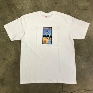 未使用品 Supreme Toy Machine Welcome To Hell Tee White L シュプリーム トイ マシーン ウェルカム トゥ ヘル Tシャツ ホワイト