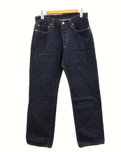 児島ジーンズ × JEANS BUG セルビッチ 赤耳 デニムパンツ ストレート ジーンズ 34 メンズ