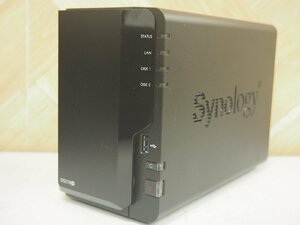 ☆【1K0426-38】 Synology Disk Station DS218+ 12V HDDなし ケースのみ 現状品