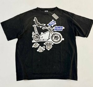 SAINT MICHAEL セントマイケル Tシャツ トップス メンズ レディース ストリート ブラックL