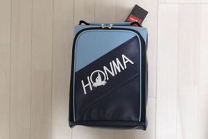 新品 HONMA GOLF シューズケース サックス/ネイビー 本間 ホンマ ゴルフ（定価：6,600円）