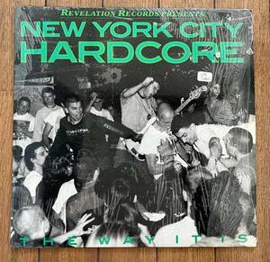 LP US盤 米盤 シュリンク付 アルバム レコード Various V.A. / New York City Hardcore・ The Way It Is REVELATION: 7・Bold・Nausea