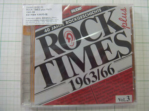 ZOUNDS（ザウンズ）CD： (Vol.3)ROCK TIMES plus 1963/66 新品 コレクターズアイテム