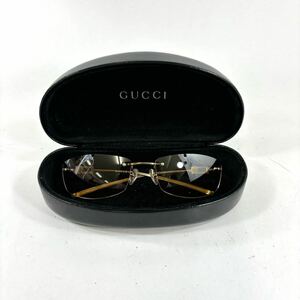 ☆1000円スタート☆ GUCCI サングラス 眼鏡 メガネ グッチ ヴィンテージ 箱付き メンズ レディース GG1784 ラインストーン RL