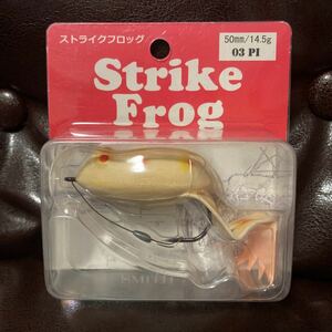 50mm 14.5g ストライク フロッグ スミス 新品 PI バス フロッグ トップ 雷魚 ライギョ ナマズ ブラックバス