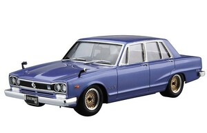 プラモデル　1/24　ザ・モデルカー　No.046　ニッサン　GC10　スカイライン2000GT 